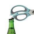 thumbnail image 5 of Farberware 4 in 1 Stainless Steel Scissors with Blade Cover with Aqua and Gray Handle, 5 of 14