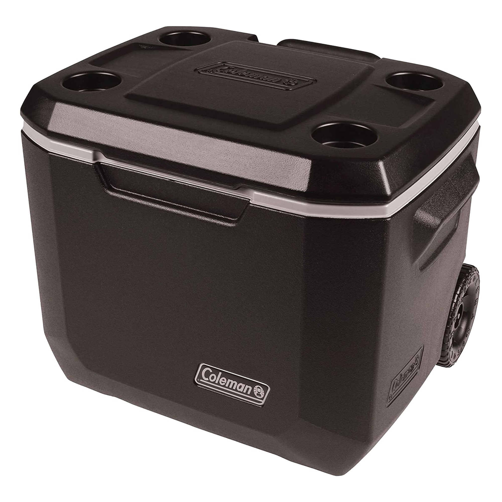 Slate NEW FREESHIP Coleman 50-Quart Xtreme 5-Day Hard Cooler with Wheels 