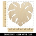 thumbnail image 2 of Monstera Leaf Swiss Cheese Plant Wood Shape Unfinished Piece Cutout Craft DIY Projects - 6.25 Inch Size - 1/8 Inch Thick, 2 of 7