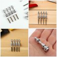 thumbnail image 3 of GOOHOCHY 8Pcs Metal Post End Cap Zinc Alloy Modern Style for Home Improvement, 3 of 8