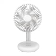thumbnail image 3 of Mini Ventilador Oscilante USB Recargable Portátil Que Funciona con Pilas Ventilador de Mesa con 4 Niveles de Velocidad Ventilador de Escritorio para Exteriores, 3 of 5