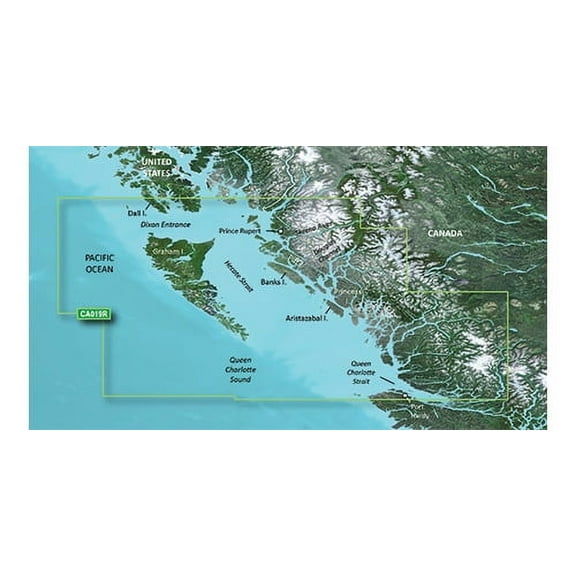 Garmin BlueChart g3 Vision VCA019R - Hecate Strait Navigational Software