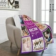 thumbnail image 3 of Gifts for Nana Personalized Blanket Customized Blankets with Photos Grandma Grandmother Picture Throw Blanket Birthday from Granddaughter A Blankets, 3 of 5