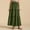 Green, variant on Long Skirts for Women Boho Maxi Skirt Summer Pleated Tiered A-Line Elastic High Waist Flowy Long Beach Skirt
