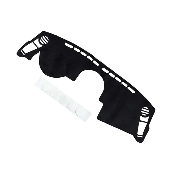 Unique Bargains Dash Cover - Car Center Console - for Kia Soul 2010-2013 Flannel Black - 1Pc