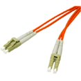 thumbnail image 1 of 10m LC/LC Duplex 62.5/125 Multimode Fiber Patch Cable with LC Clips - Orange, 1 of 1