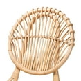 thumbnail image 6 of bali & pari Iris Rattan BOHO Dining Chair, Natural Brown, 6 of 9
