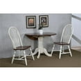thumbnail image 4 of Sunset Trading Andrews 18" Windsor Wood Dining Chairs in White (Set of 2), 4 of 5