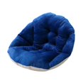 thumbnail image 4 of Cojín para hamaca colgante tipo cesta, almohada para asiento, ideal para porche o coche. Azul oscuro, 4 of 8