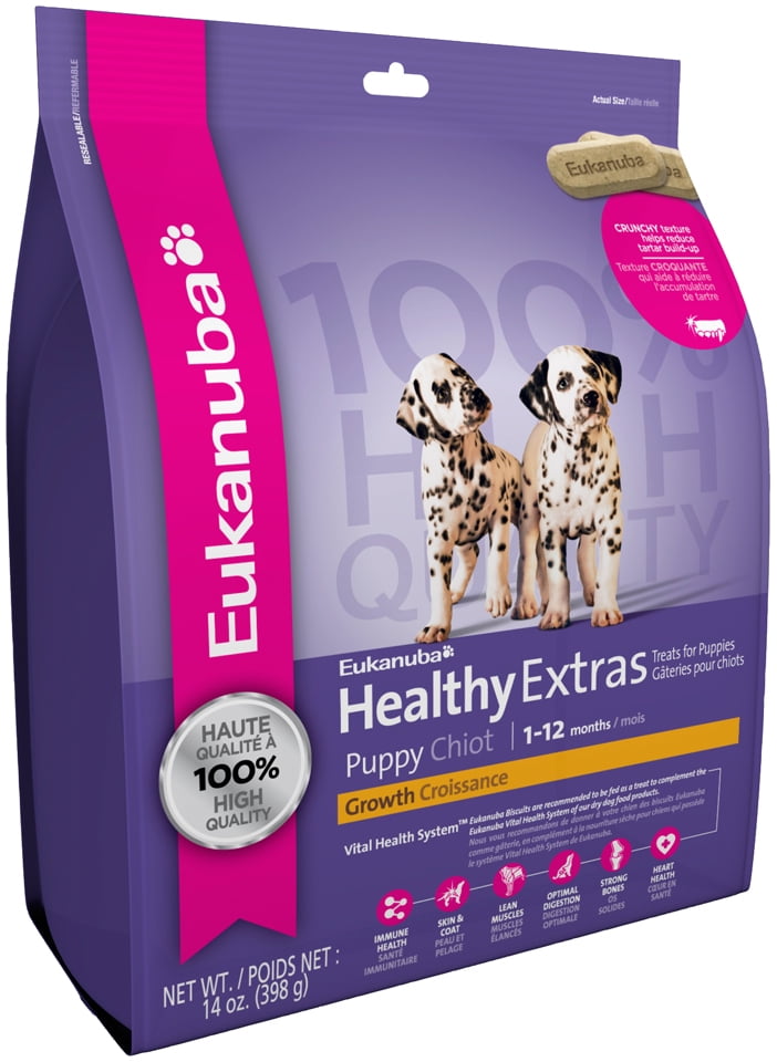 Eukanuba Healthy Extras Puppy Dry Dog Treat, 14 Oz