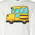 thumbnail image 4 of Inktastic Cute School Bus Long Sleeve T-Shirt, 4 of 5
