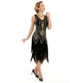 thumbnail image 5 of PrettyGuide Women's 1920s Flapper Dress Vintage Swing Fringed Gatsby Roaring 20s Dress, 5 of 8