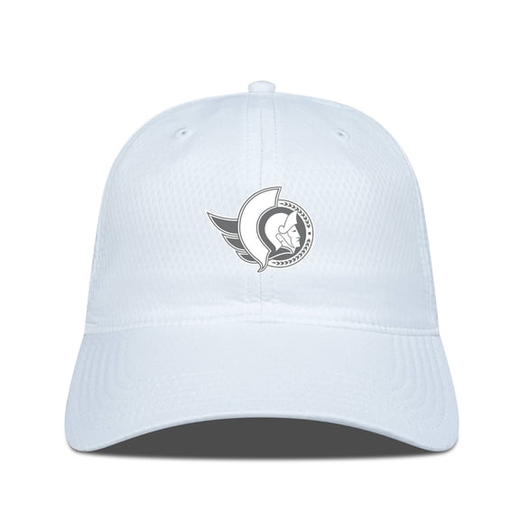 Men's Levelwear White Ottawa Senators Matrix Slate & Snow Unstructured Adjustable Hat