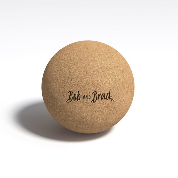 Bob and Brad Cork Massage Balls, Physical Massage Therapy Lacrosse Ball Set for Yoga Deep Tissue Equipment Back Foot Plantar Fasciitis