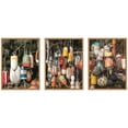 thumbnail image 4 of Kate and Laurel Buoys No. 1 No. 2 and No.3 3 Piece Framed Canvas Wall Art Set by Emiko and Mark Franzen F2 Images, Sylvie Natural Coastal, Beach Art for Wall Decor, 4 of 8