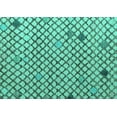 thumbnail image 1 of Ahgly Company Machine Washable Indoor Rectangle Solid Turquoise Blue Modern Area Rugs, 5' x 8', 1 of 4