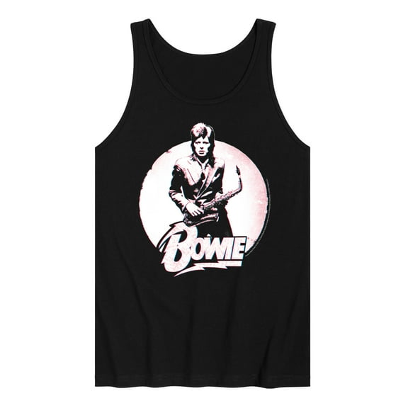 David Bowie - Bowie Distressed Circle - Men's Jersey Tank Top
