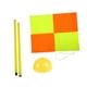 thumbnail image 5 of Bandera de esquina de fútbol, ​​postes de agilidad de fútbol, ​​equipo de entrenamiento multifuncional para adultos 2 piezas postes base amarilla, 5 of 9