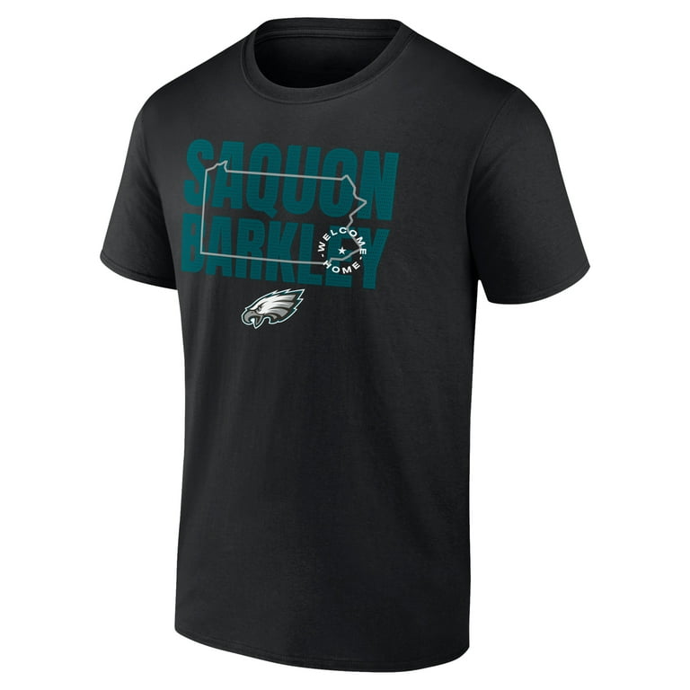 Men's Saquon Barkley Black Philadelphia Eagles Welcome Home T