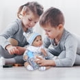 thumbnail image 4 of Adorables juguetes realistas para niños pequeños accesorios para niñas muñecas para vestir muñecas para padres JShteea libre de BPA, 4 of 8
