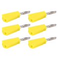 thumbnail image 1 of Speaker Wire Connector, Banana Connector Convenient Practical Small Compact  For Charging Generators For Automobiles For Communication Products Red,Black,Yellow,Blue,Green, 1 of 8