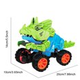thumbnail image 3 of Dinosaur Truck Plaything Cool Shape Pull Back Dinosaur Car Altamente Dinámico Niños Pull Back Car Toy Four Metal Springs Dinosaur Vehicle Toy Para El Hogar Moyic FN003446-02, 3 of 6
