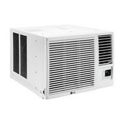 LG 7,600 BTU 115V Window-Mounted Air Conditioner with 3,850 BTU Supplemental Heat Function, LW8023HR