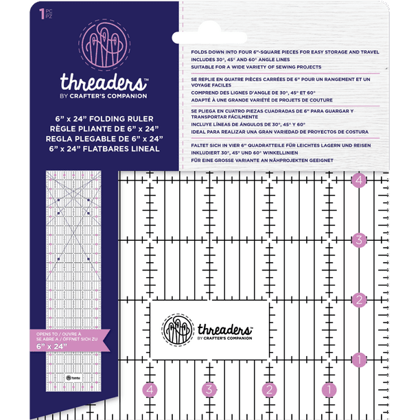 Crafter S Companion 6 X 24 Folding Ruler Walmart Com