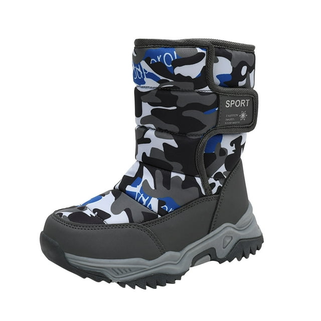 Bottes de Neige Extérieures pour Filles - Chaussures Chaudes et Confortables pour Aventures Hivernales - pour Randonnée et Activités Extérieures