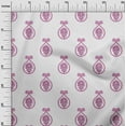 thumbnail image 3 of oneOone Silk Tabby Dark Magenta Fabric Block Dress Material Fabric Print Fabric By The Yard 42 Inch Wide, 3 of 6