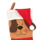 thumbnail image 4 of Medias navideñas Medias navideñas Adornos navideños de granja Medias colgantes Caqui, 4 of 6