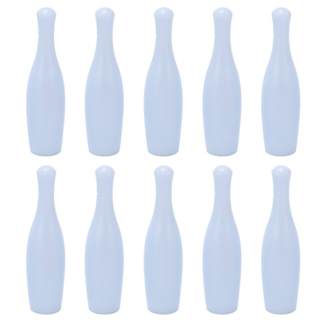 Mini Balles de Bowling en Plastique, Ensemble de Mini Balles de Bowling Multifonctionnel pour Enfants Jeux Intérieurs Extérieurs