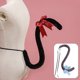 thumbnail image 4 of Fox Cat Dog Long Tail con Bow Bell Cute Maid Animal de Halloween 70CM Long Tail Party Costume Accessories MFZFUKR CPB-SSW2134-5, 4 of 5