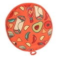 thumbnail image 1 of Tortilla Warmer Pouch, Microwaveable Insulated Tortilla Pouch 11.8 Inch High Temperature Polyester Insulation Lining  for RV, 1 of 7