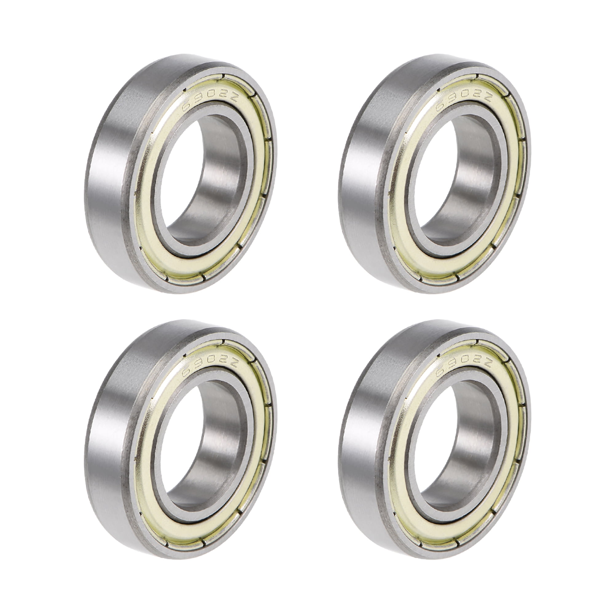 6902ZZ Deep Groove Ball Bearings Z2 15mmx28mmx7mm Double Shielded