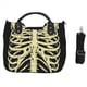 thumbnail image 2 of 2X Luminoso Gótico Esqueleto Cráneos Bolsos Rock Diseñador Mujer Casual Bolsos Mujeres Punk Bolsos Moda Bolso, 2 of 8