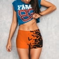 thumbnail image 3 of Fotbe Halloween Bats Shorts Sin Costuras – Shorts Deportivos de Cintura Alta para Mujer, Elásticos para Gimnasio, Yoga, Running o Ciclismo-Large, 3 of 8
