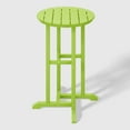 thumbnail image 2 of WestinTrends Malibu Outdoor Patio Counter Height Bar Stools Bistro Bar Table 4-Piece Set, Lime, 2 of 8