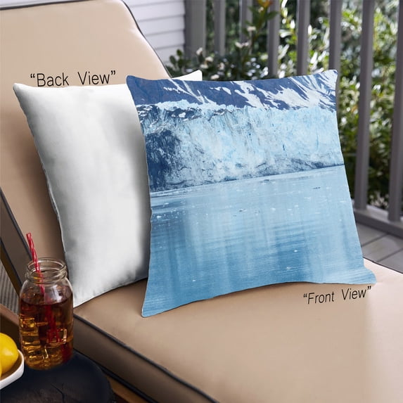Ahgly Company State Alaska Outdoor Throw Pillow, 18 inch by 18 inch