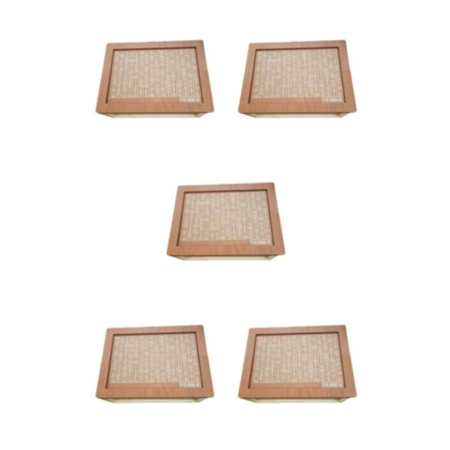 Naiovety Wood Teach Kids Responsabilidad financiera Caja de dinero imprescindible para ahorrar dinero La es resistente 10000 euros Type2 NO2