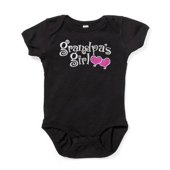 CafePress - Grandpa’S Girl - Cute Infant Bodysuit Baby Romper - Size Newborn - 24 Months