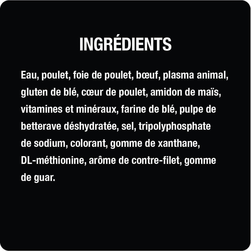 Nourriture humide pour chiens CESAR filets en sauce saveur de contre-filet