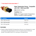 thumbnail image 2 of Water Temperature Sensor - Compatible with 1993 - 2002 Isuzu NPR 1994 1995 1996 1997 1998 1999 2000 2001, 2 of 2