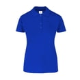 thumbnail image 1 of Playera Tipo Polo Piqué con Silueta para Dama · 50% Algodón 50% Poliéster, 1 of 3