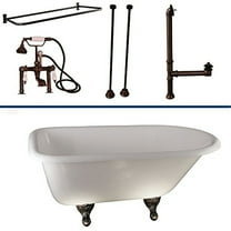 BarclayTub Kit 67" CI Roll Top, Shwr