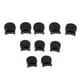 thumbnail image 1 of 10 protector de ín de apoyo para el caucho negro para para instrumentos de viento Sunnimix Clarinete Cojín para el descanso del pulgar, 1 of 8