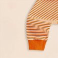 thumbnail image 5 of Gibobby Toddler Baby Girl Clothes 1T 2T 3T 4T 5T Fall Winter Outfits Contrast Color Long Sleeve Sweatshirt + Pants Sets(2-3 Years,Orange), 5 of 7