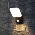 thumbnail image 3 of Lámpara de Pared Exterior IP65, Impermeable, para Valla de Jardín, Pared Exterior, Pasillo, Iluminación de Carretera con Sensor de Movimiento, Lámpara de Pared LED., 3 of 5