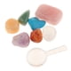 thumbnail image 1 of 7 Piezas Colección de Gemas y Minerales con Lupa de Observación Juguete Educativo Escolar para Niños Sunnimix Colección Rock y Mineral, 1 of 8
