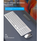 thumbnail image 4 of Juego de teclado y ratón de modo dual con Bluetooth, carga inalámbrica de 2,4 g, juego de teclado y ratón para empresas silenciosos, 4 of 4